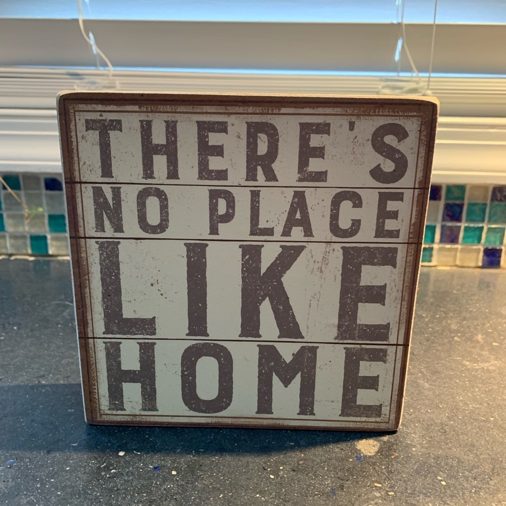 Home decor wooden sign